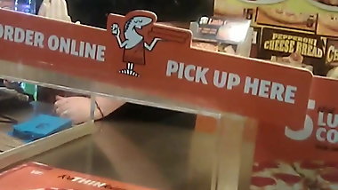 Short thick Emo pizza Manager