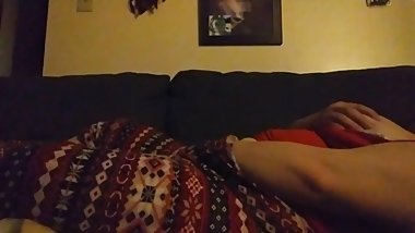 Sneaking an orgasm at friends house