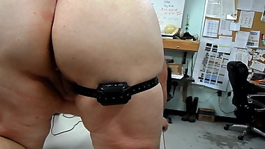 Not much sound but a couple minutes of saggy udders