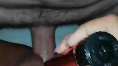 Fuck and vibrator.