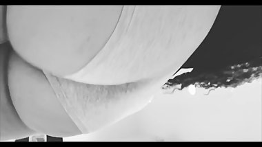 Quick twerk after a hot workout