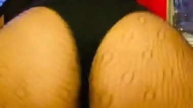 Black Bitch with Fat Ass Twerks for Her Latin Daddy