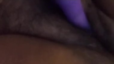 BBW plays with her new toy