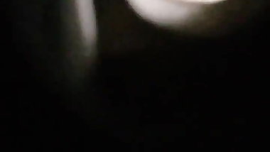 Fine bbw white latina entering the shower