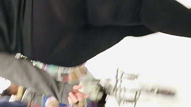 Super thin leggings bbw pawg too little too late