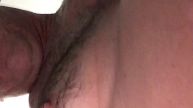 Saggy bbw and tight hairy pussy