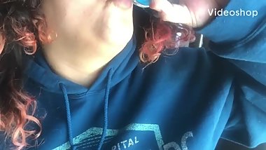 CHUGGING WATER LIKE I CHUG CUM