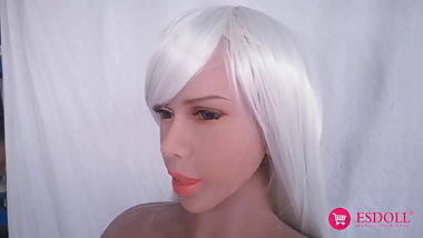 ESDOLL Sex Doll TPE Full Size Lifelike Woman 161cm