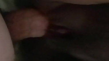 White fucking black BBW hairy pussy